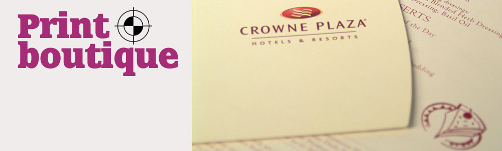 Menu Printing