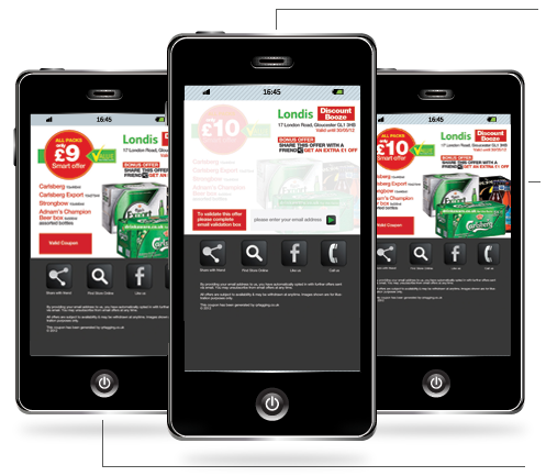 QR Landing Pages QR Landing Pages on Phones